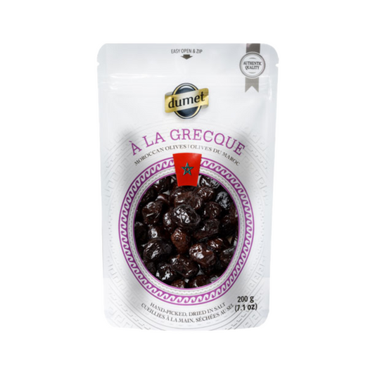 Dumet Olives - Moroccan olives - À La Grecque 200g