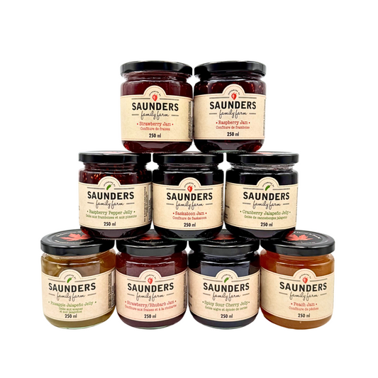 Saunders Family Farm Jams & Jellies - 250ml