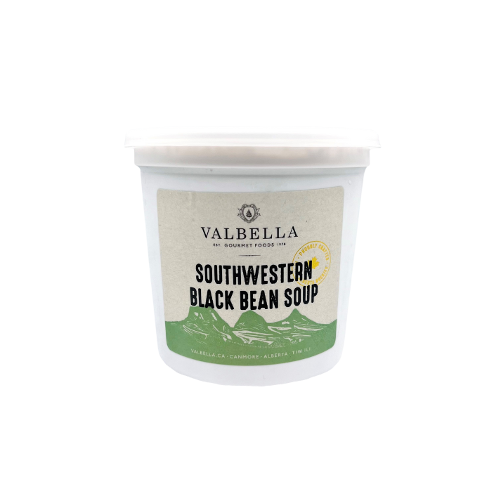 Southwestern Black Bean Soup ~700g