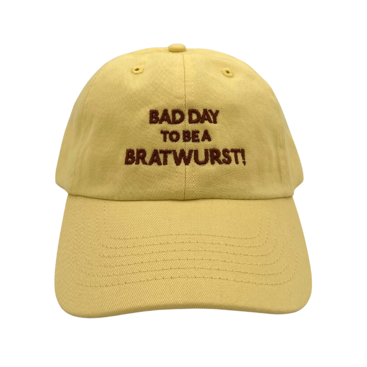 Bad Day To Be A Brawturst Cap (Yellow)