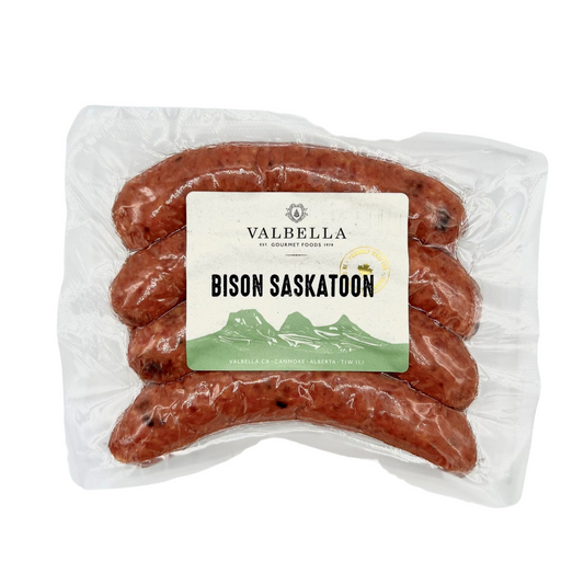 Bison Saskatoon Sausage - Valbella Gourmet Foods