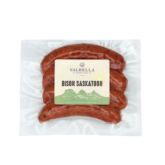 Bison Saskatoon Sausage