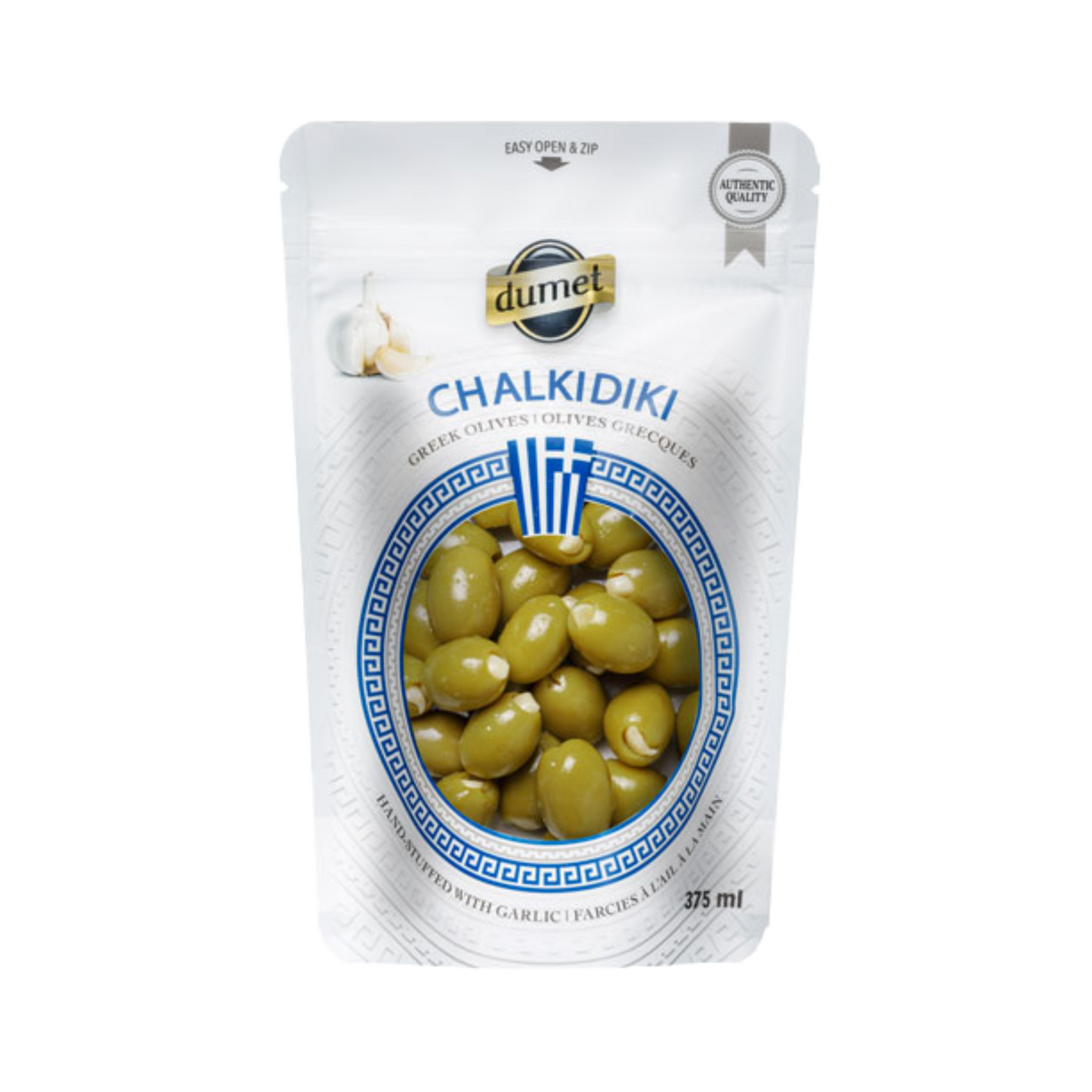 Dumet - Chalkidiki Garlic Olives - 375ml