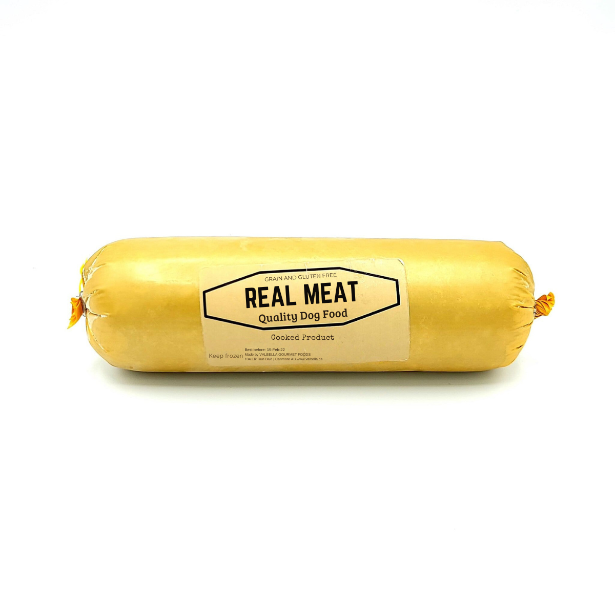 REAL MEAT Quality Dog Food Fully Cooked 550g