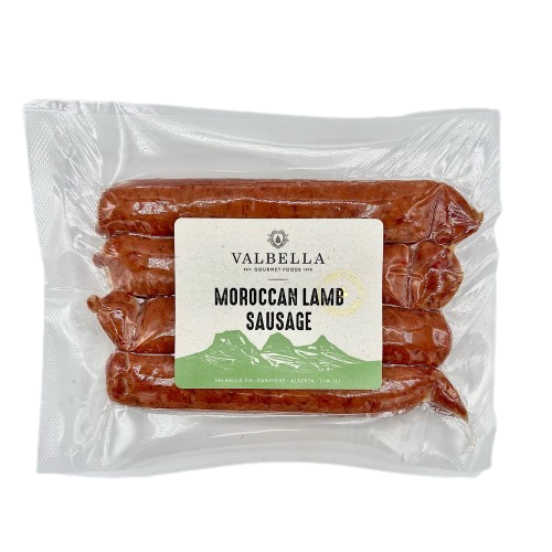 Moroccan Lamb Sausage - Valbella Gourmet Foods