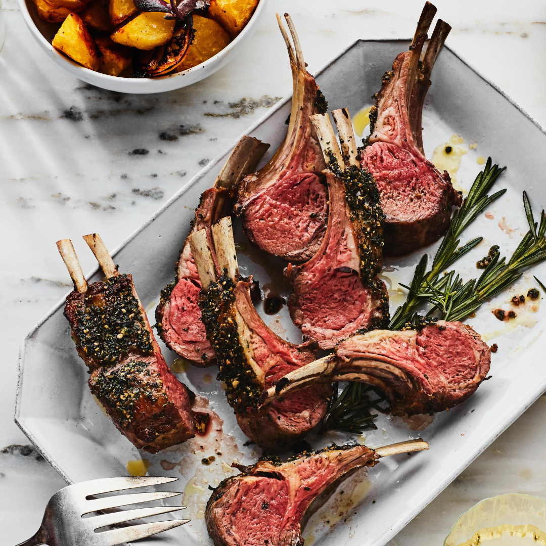 Marinated Lamb Rack – Valbella Gourmet Foods