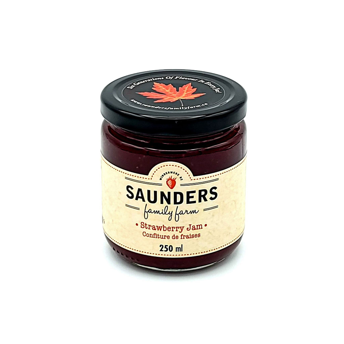 Saunders Family Farm Strawberry Jam Valbella Gourmet Foods
