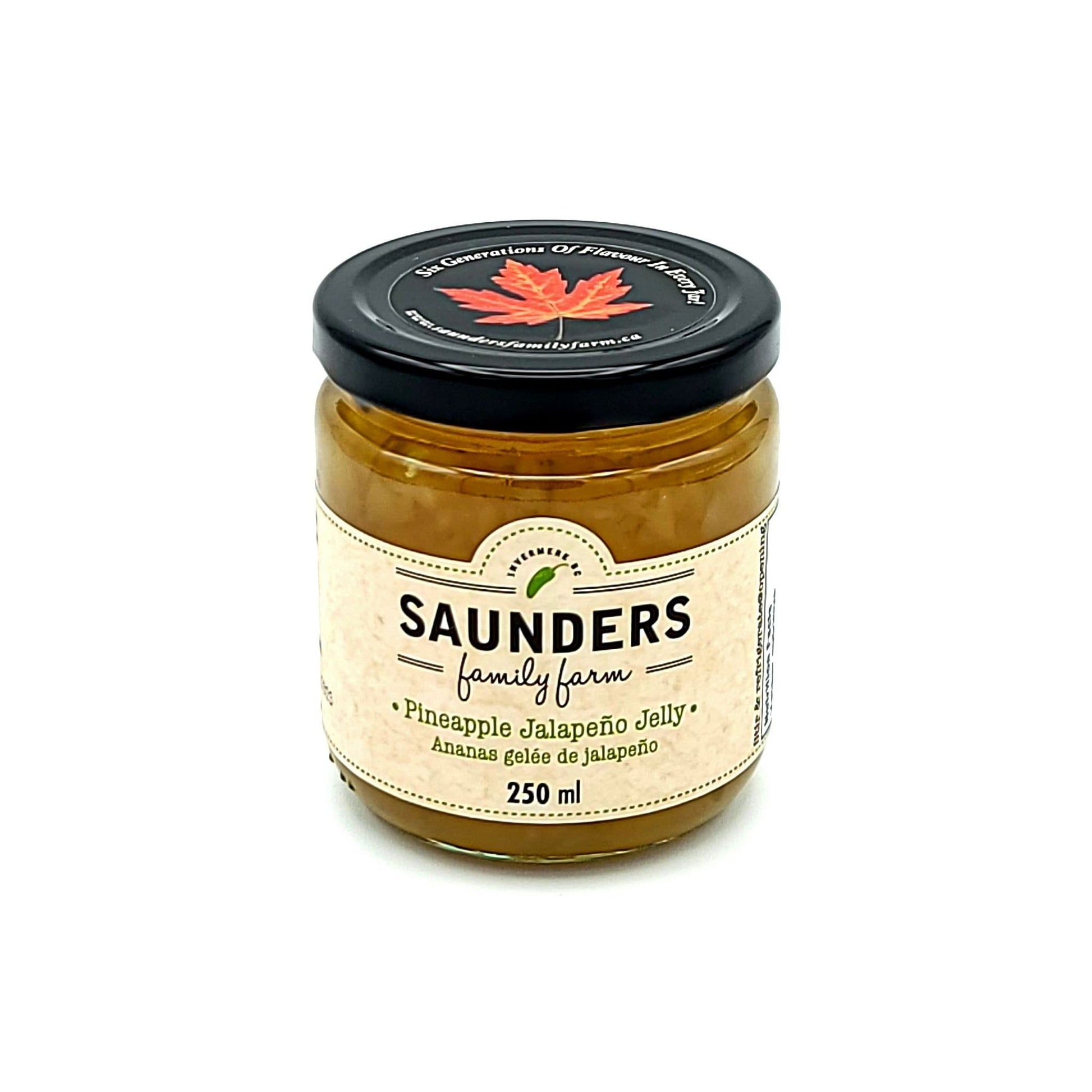 Saunders Family Farm -Pineapple Jalapeño Jelly - Valbella Gourmet Foods