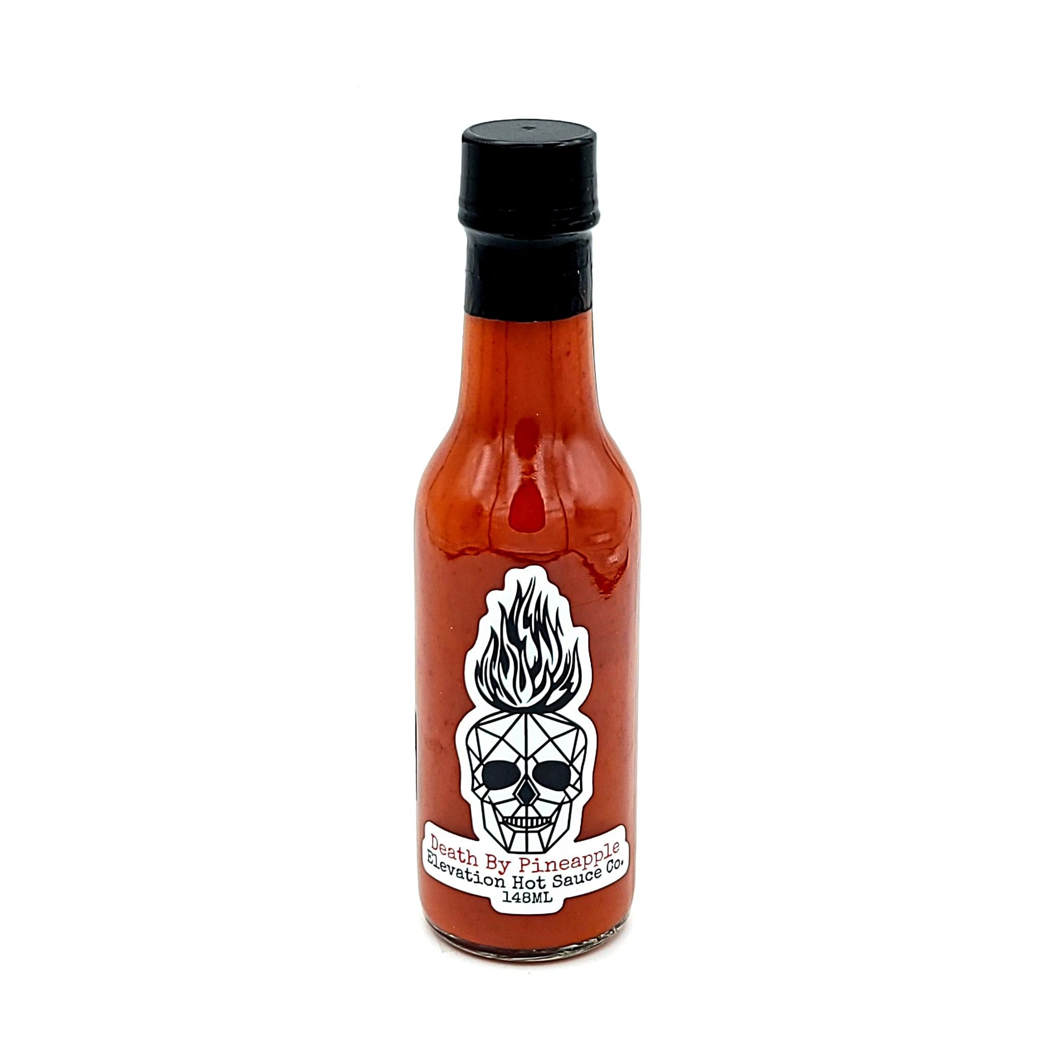 Elevation Hot Sauce Co. - Death By Pineapple - 148ml – Valbella Gourmet Foods death hot sauce