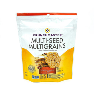 Crunchmaster - Rosemary & Olive Oil Multi-Seed Baked Crackers - 128g