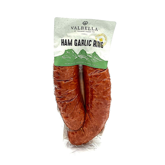 Ham Garlic Ring - Valbella Gourmet Foods