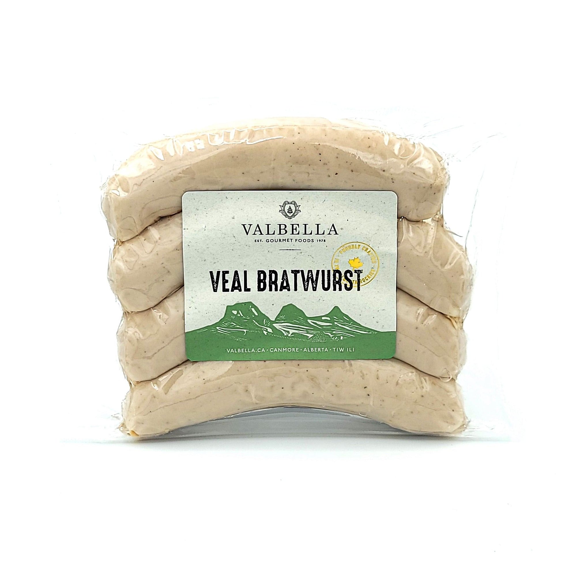 Veal Bratwurst - Valbella Gourmet Foods