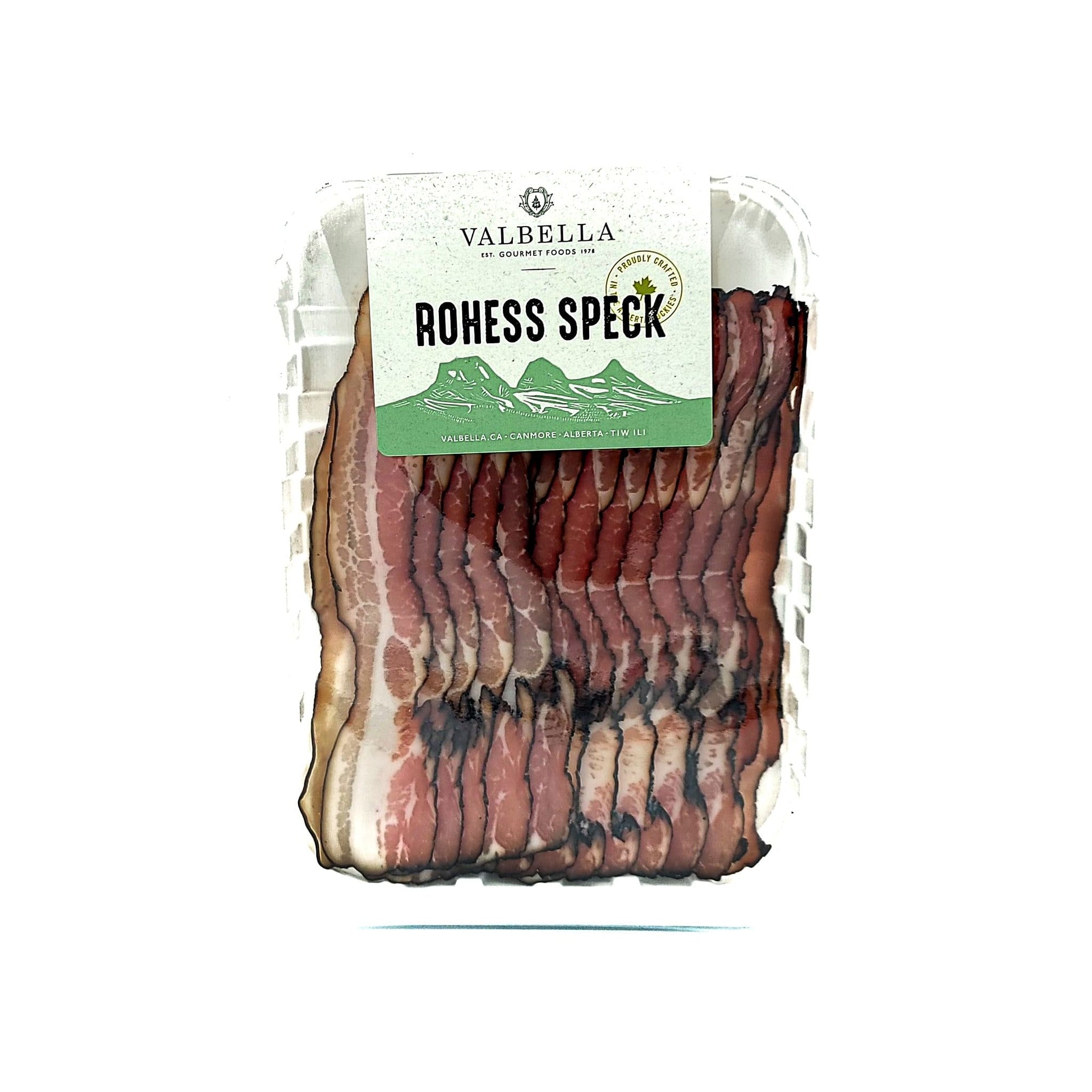 Rohess Speck (Double Smoked Bacon) ~200g - Valbella Gourmet Foods