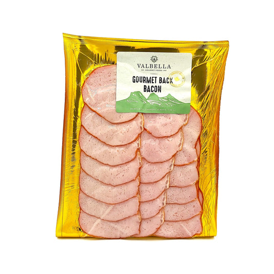 Gourmet Back Bacon Sliced - Valbella Gourmet Foods