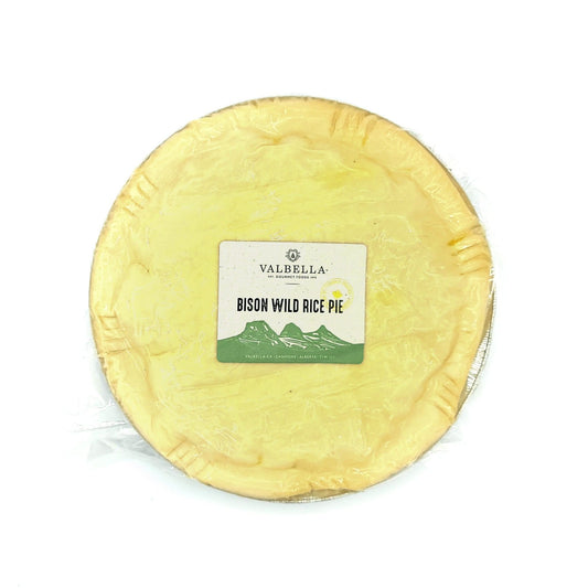 Bison Wild Rice Pie - Large ~1kg - Valbella Gourmet Foods