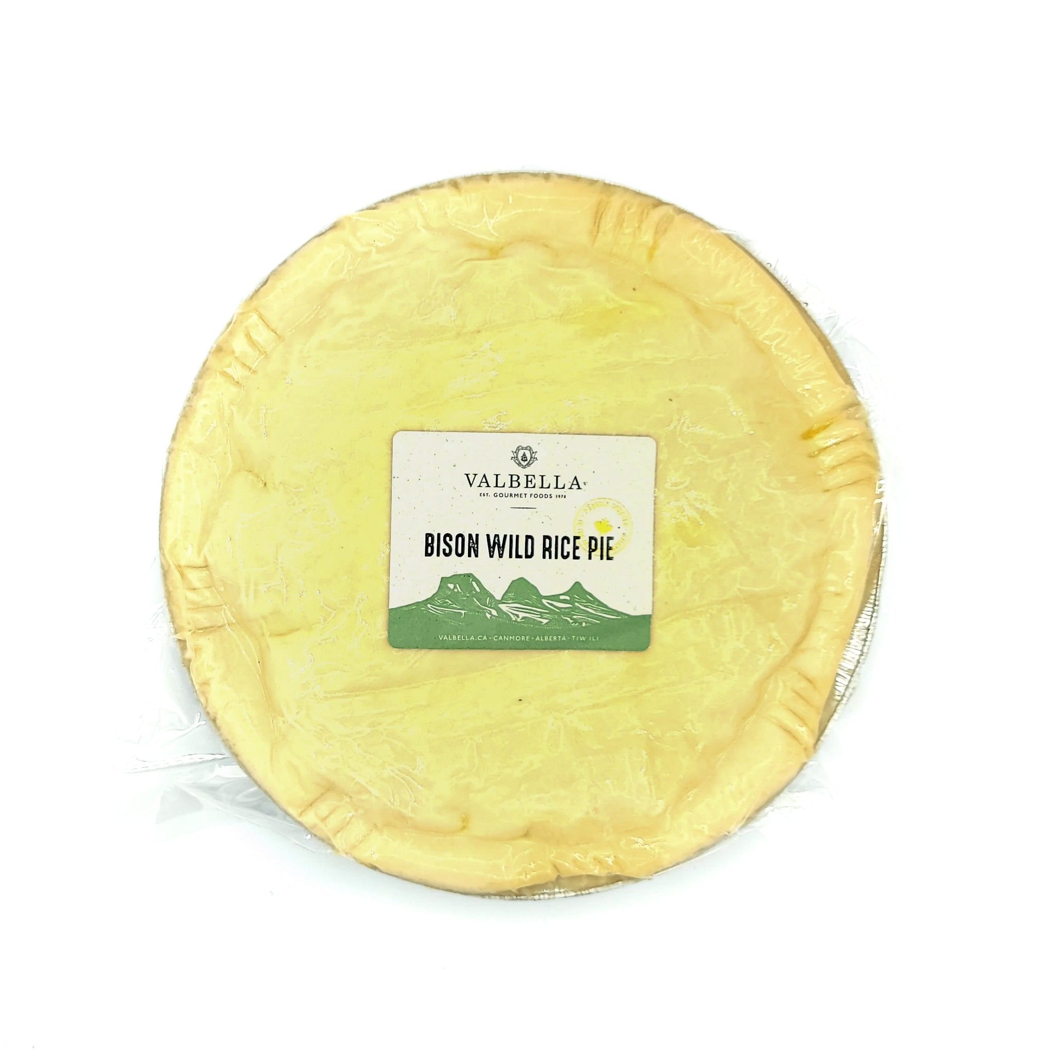 Bison Wild Rice Pie - Large ~1kg