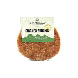 Chicken Burgers - Pack of 4 - Valbella Gourmet Foods