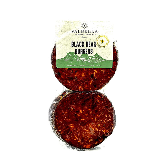 Black Bean Burger - Pack of 4 - Valbella Gourmet Foods