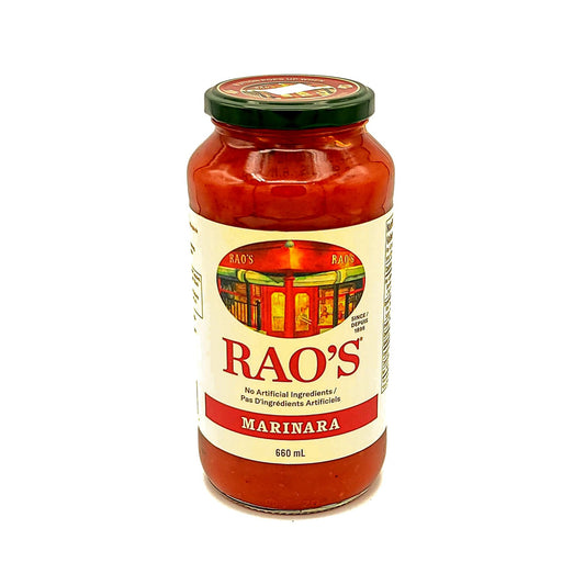 RAO'S Homemade - Marinara Sauce - Valbella Gourmet Foods